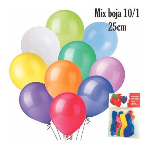  Baloni mix boja 25cm 10/1 ( 383752 ) Cene