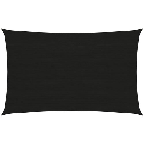 VidaXL Jedro za za&amp;scaron;titu od sunca 160 g/m&amp;sup2; crno 2,5 x 4,5 m HDPE Slike