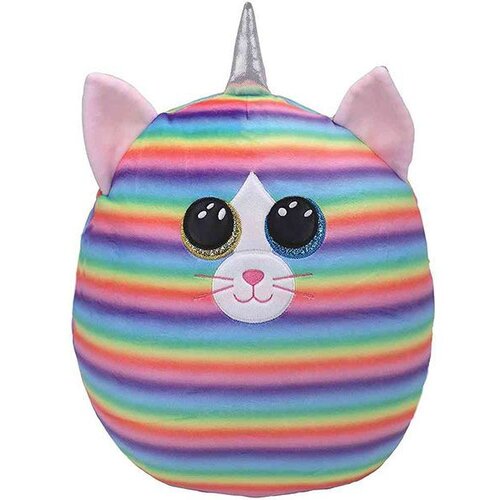 TY pli&amp;scaron; Squishy Beanies HEATHER - muca, (22 cm) Slike