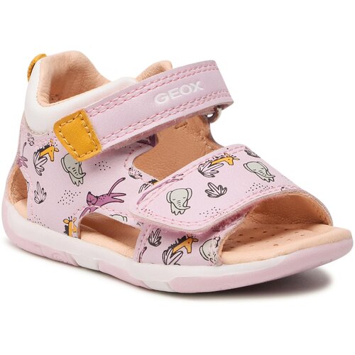 Geox Sandali B S.Tapuz G. D B150YD 000BC C0550 Pink/White Slike