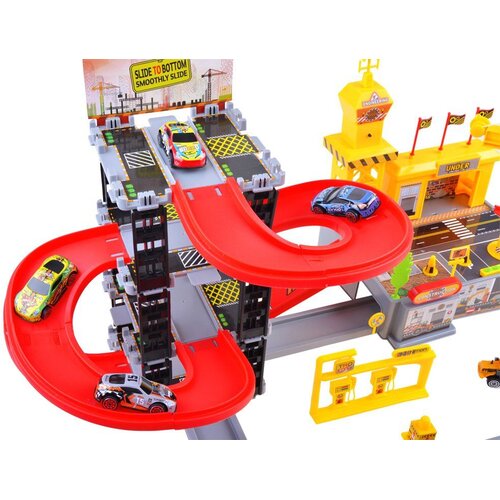 2-u-1 set Parking, gradili&amp;scaron;te bagera ZA3206 Slike