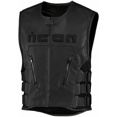 ICON - Motorcycle Gear Regulator D30™ Vest Crna 4XL Prsluk za motocikle