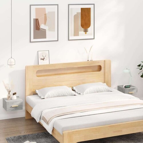  Zidni noćni ormarići 2 kom Siva betona 35 x 35 x 20 cm Cijene
