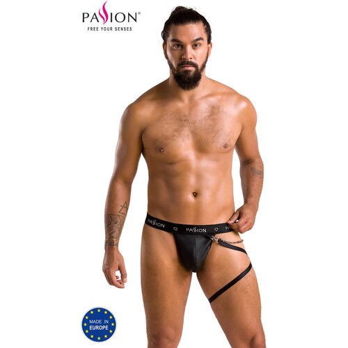 Passion 058 Thong Bill Black S/M Slike