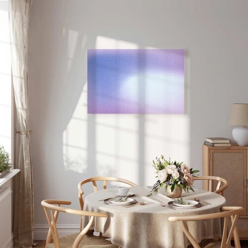  Slika - Heather Mist - Delicate Gradient Comprising Various Shades of Violet 90x60 Premium Print Slike