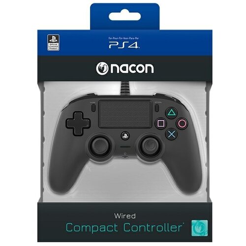 Nacon žični kontroler črne barve za PS4 & PC Cene