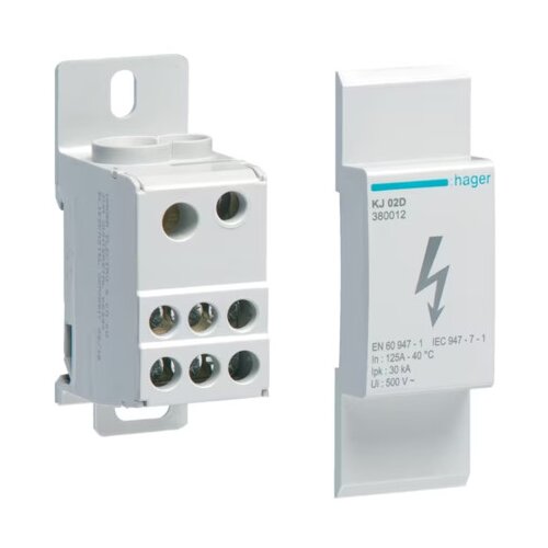HAGER Razdjelni blok 125A KJ02D Slike
