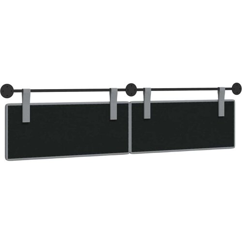  Držeće uzglavlje Zidne Svijetlo siva 210 x 55 x 5 cm tkanina - Svjetlosiva 200 cm bez LED Slike