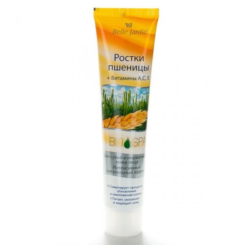 Belle Jardin BIO SPA - Dnevna hranljiva krema sa p&amp;scaron;enicom i vitaminima A, C i E 125 ml Slike