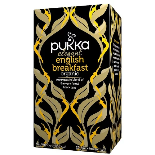 Pukka Čaj Elegant English breakfast (20 čajnih vrečk)