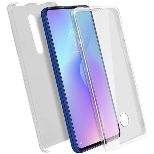 AVIZAR Celostna za&scaron;citna lupina: mehka sprednja stran in trda zadnja stran - prozorna str. Xiaomi Mi 9T, (20600375) Cene