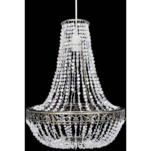 VidaXL Kristalni lestenec 36,5 x 46 cm Slike