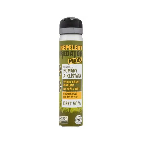 PREDATOR repelent Maxx Spray visoko učinkovit repelent bez parfema 90 ml