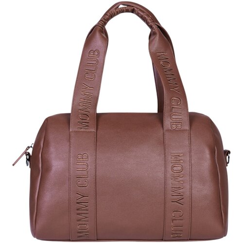Childhome torba mommy club signature vegan leather dark brown Cene