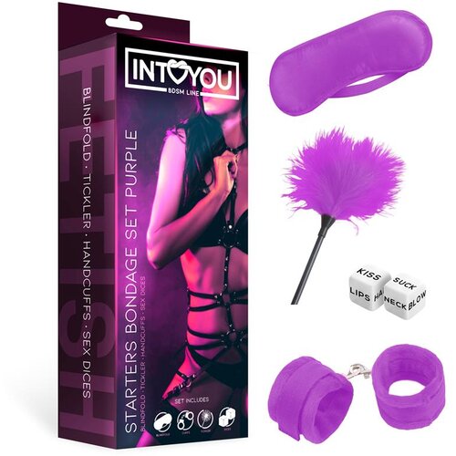 INTOYOU_BDSM_Line KOMPLET Starter Set Purple Slike