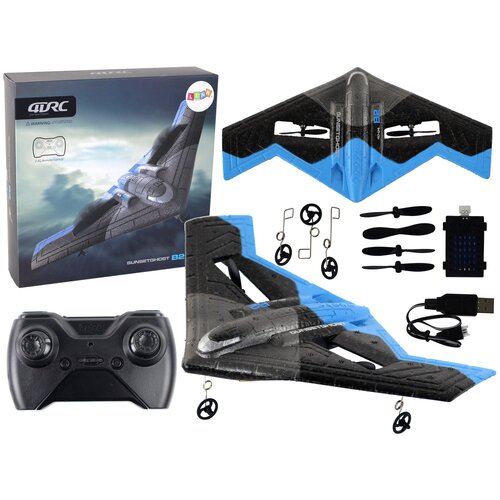 Lean_Toys R/C letalo 4D-G4 luči modro črne Cene