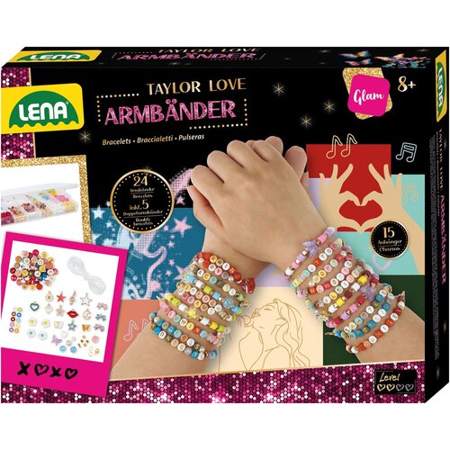 Lena LENA: Taylor Love velik komplet za izdelavo prijateljskih zapestnic Slike