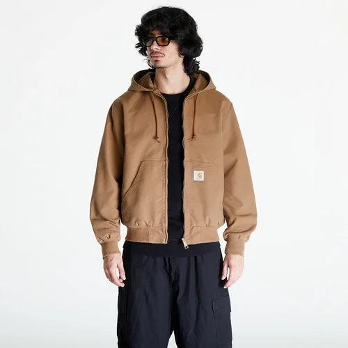 Carhartt WIP Active Jacket UNISEX Hamilton Brown Rinsed