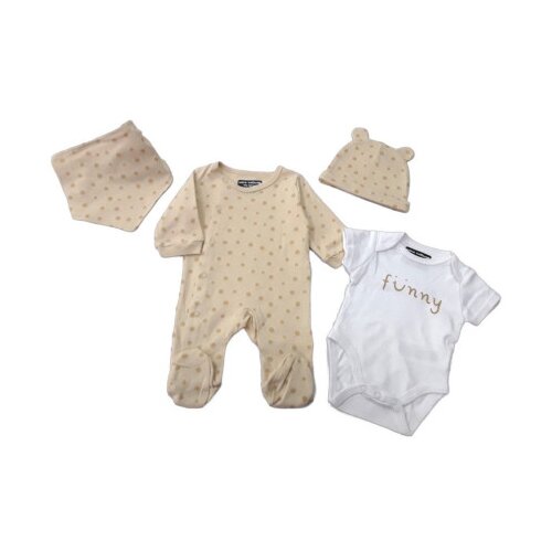 Master Baby set za novorođenče 4/1 FUnny pamuk 56-74 51 12 2408 Slike