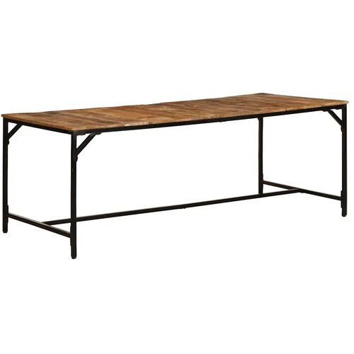 vidaXL jedilna miza 200x100x75 cm masivni les grobo mango Cene