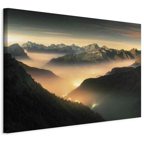  Slika - Mountain Breath (1 Part) Wide - Third Variant 30x20 Na talijanskom platnu Cene