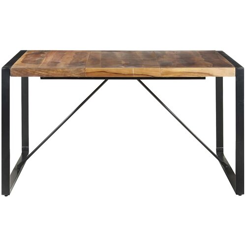 Maison Chic Jedilna miza - Kuhinjska miza - Jedilni stol 140x140x75 cm trden les s finišem iz palisandra, (21714882) Cene