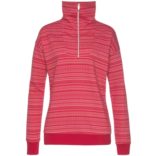 s.Oliver Sweater majica crvena / bijela