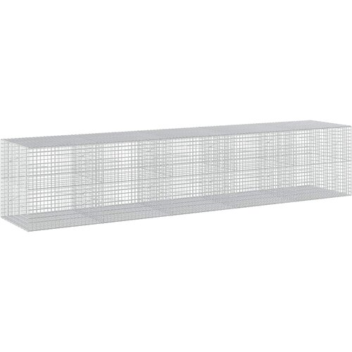  Gabion s 5 mm žicom i mrežom 5x5 cm 500x100x100 cm Slike