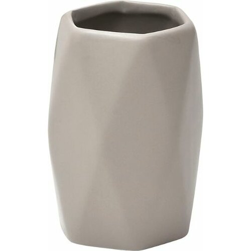 Tendance čaša keramika uzorak dijamant sivo smeđa Cene