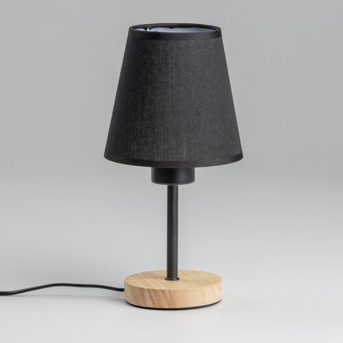  Brilagi - Stona lampa NUBILA WOOD 1xE27/25W/230V hrast/crna Slike