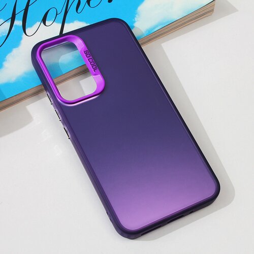 Torbica clear za samsung A546B galaxy A54 5G ljubicasta Slike
