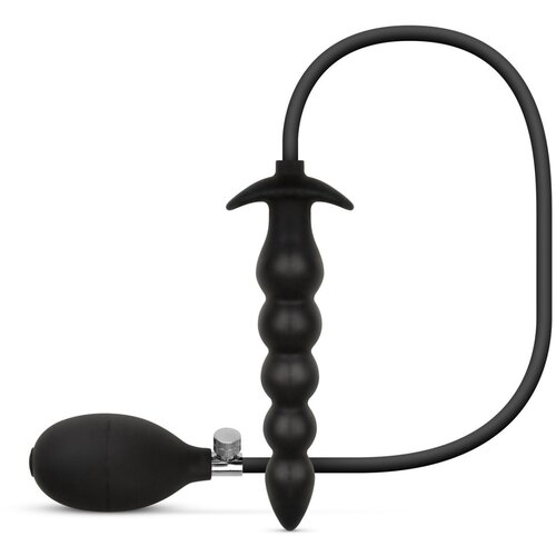 EasyToys - Anal Collection Anal Collection - Inflatable Anal Plug with Pump 20 cm - Black Slike
