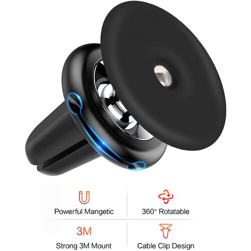  Stalak za ventilaciju Floveme magnetic crni Cene