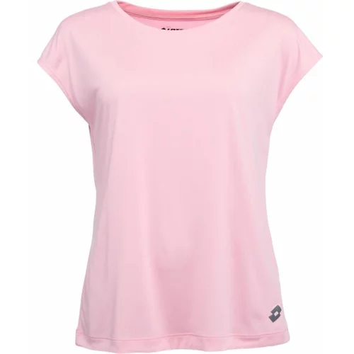 Lotto WORKOUT TEE OVER W Ženska majica za treniranje, ružičasta, veličina