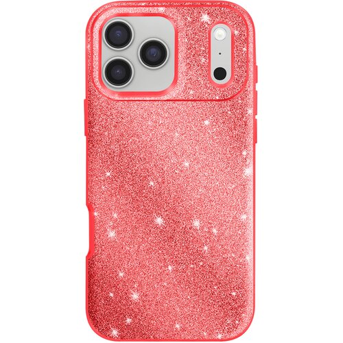 AVIZAR Ovitek za iPhone 17 Pro Max, dvobarvna zasnova in bleščeča obdelava, Rdeča, (5000189165) Cene