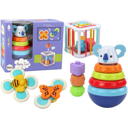  Set senzornih igračaka, toranj, obrazovne kocke, sponeri - Koala Slike