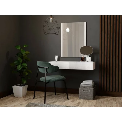 Halmar Toaletni stolić za šminkanje Pafos - bijela mat