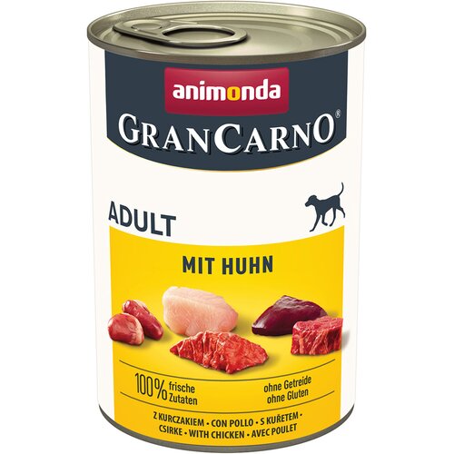 Varčno pakiranje animonda GranCarno Original Adult 12 x 400 g - Piščanec Cene