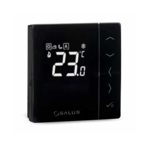 Salus digitalni sobni termostat ( ugradni, zicano napajan - 230V - crni) VS35B Cene