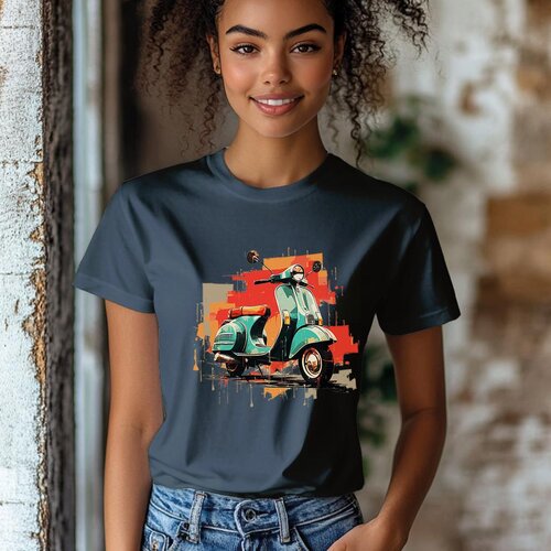 CAMISETA Majica sa štampanim printom Cam 352, Ženska, Siva Cene