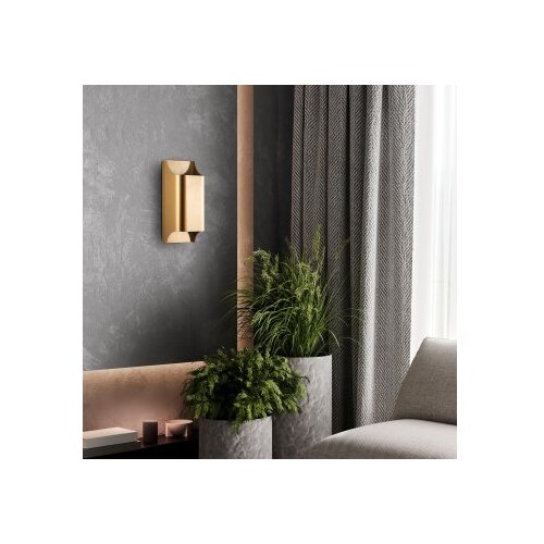 Opviq vall lamp zidna lampa boje zlata bera 15312 Slike