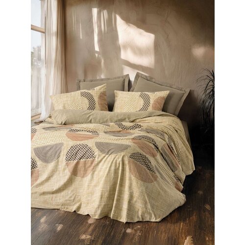 Lessentiel Maison Set posteljina Moona, 160 x 220 cm, Braon Slike