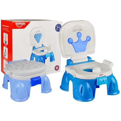 Lean Toys modra kahlica s krono 3v1 za malčka Slike