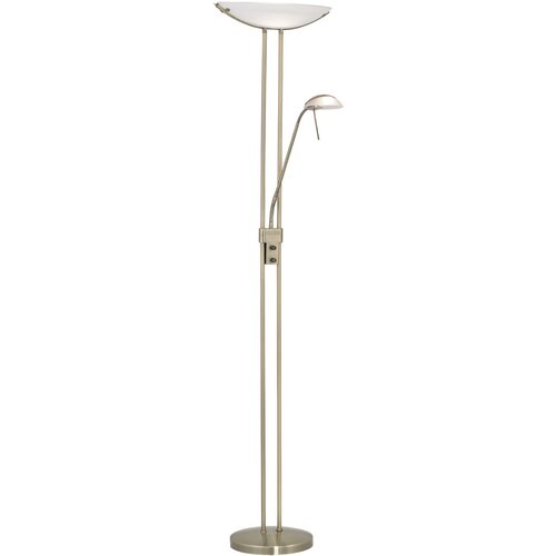 Eglo Baya stojeća lampa+za čitanje v-1800 brunirana s pote. Cijene