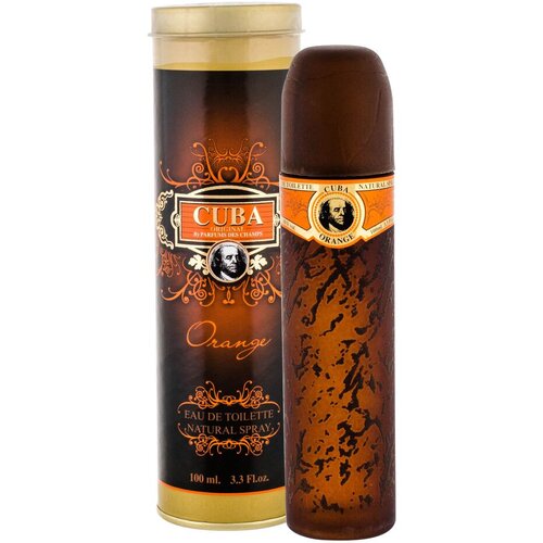 Cuba Orange toaletna voda 100 ml po&scaron;kodovana &scaron;katla za mo&scaron;ke Cene