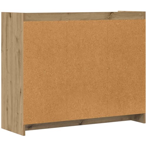  Kreveta Hrast artisan 98,5 x 33 x 80 cm Konstruirano drvo Slike