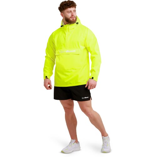 GymBeam Mu&amp;scaron;ka jakna za ki&amp;scaron;u Smock Citric Slike