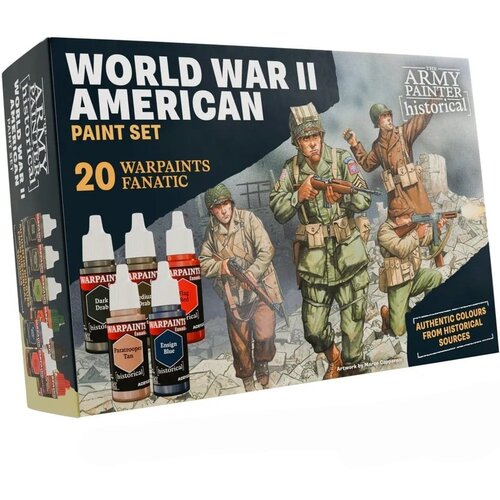 The Army Painter Historical: World War II American Paint Set - 1 set Cijene