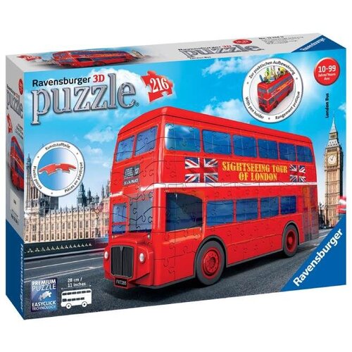 Ravensburger London bus RA12534-3D puzzle Cene