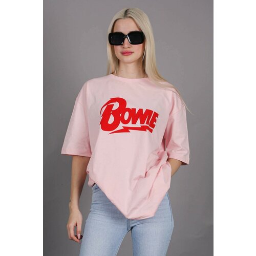Madmext T-Shirt - Pink - Oversize Cene